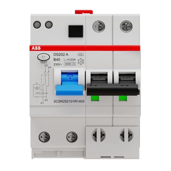 DS202 A-B40/0.03 Residual Current Circuit Breaker with Overcurrent Protection image 5