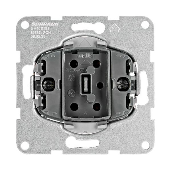 One-way switch insert, cage clamps image 1