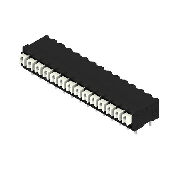 PCB terminal, 3.81 mm, Number of poles: 14, Conductor outlet direction image 2