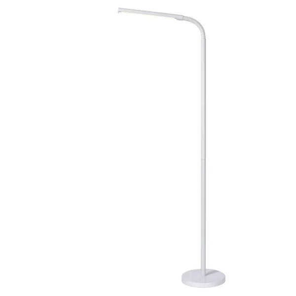 Lucide GILLY - Floor reading lamp - LED - 1x5W 2700K - White image 1