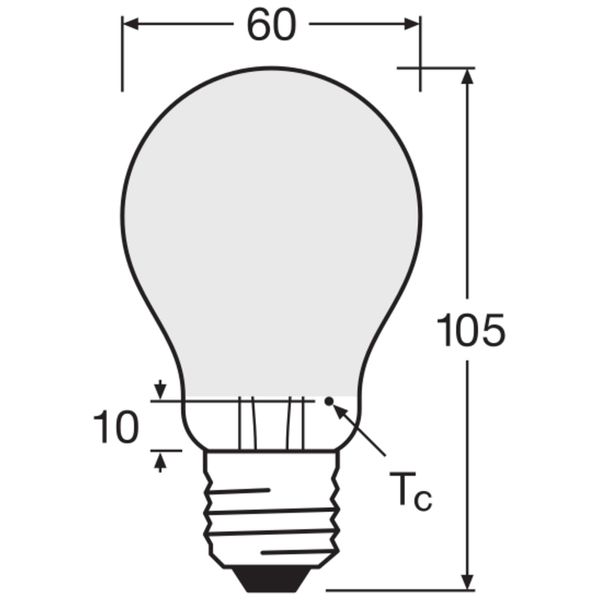 LED Retrofit CLASSIC A 7.5W 840 Frosted E27 image 9