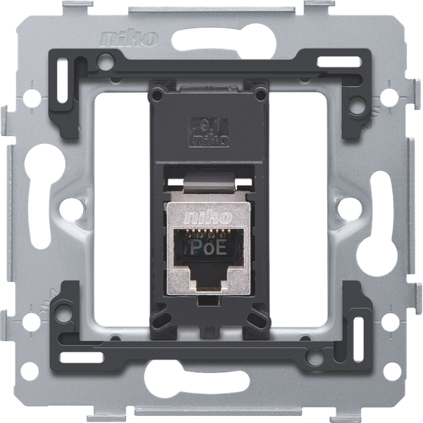 1 RJ45 connection STP cat. 6A, PoE++ ready, flat model, incl. base 71 image 2