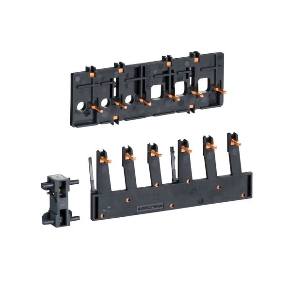 Kit for assembling 3P reversing contactors, LC1D09-D38 with screw clamp terminals, without electrical interlock image 2
