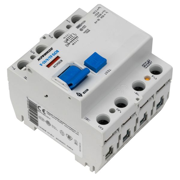 Residual current circuit breaker, 63A, 4-p, 300mA, type A image 8