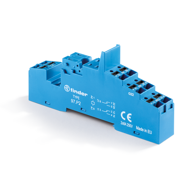 SCREWLESS TERMINAL SOCKET  9752SMA image 2