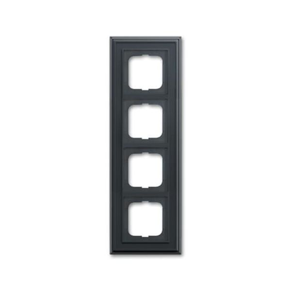 1724-831-500 Cover Frame Busch-dynasty® Anthracite image 1