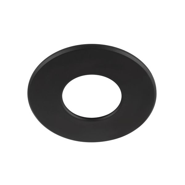 UNIVERSAL DOWNLIGHT Cover, for Downlight IP65, round, black image 1
