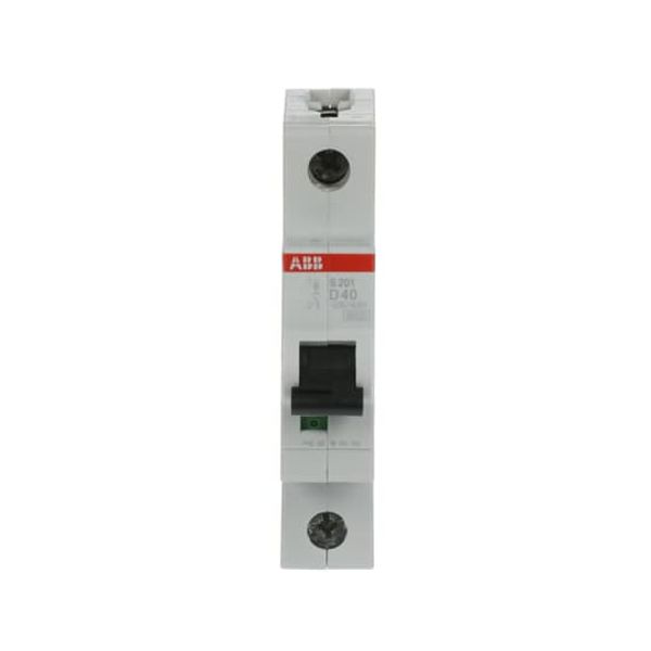 S201-D40 Miniature Circuit Breaker - 1P - D - 40 A image 6