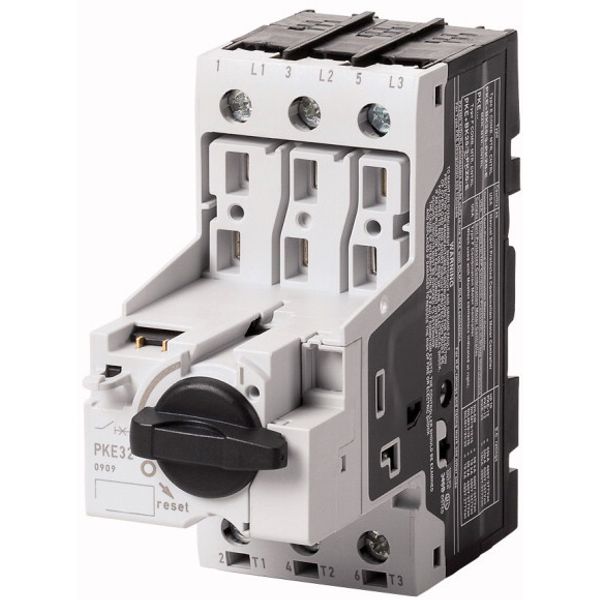 Circuit-breaker, Basic device with standard knob, 32 A, Without overload releases, Screw terminals image 1