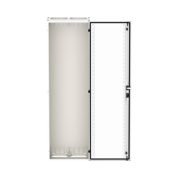 Floor-standing distribution board EMC2 empty, IP55, protection class II, HxWxD=1850x550x270mm, white (RAL 9016) image 15