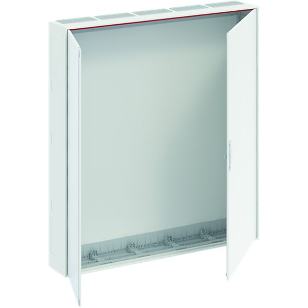 B59 ComfortLine B Wall-mounting cabinet, Surface mounted/recessed mounted/partially recessed mounted, 540 SU, Grounded (Class I), IP44, Field Width: 5, Rows: 9, 1400 mm x 1300 mm x 215 mm image 1