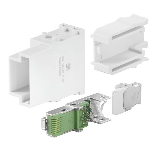 Module insert for industrial connector, Series: ModuPlug, IDC terminal image 1