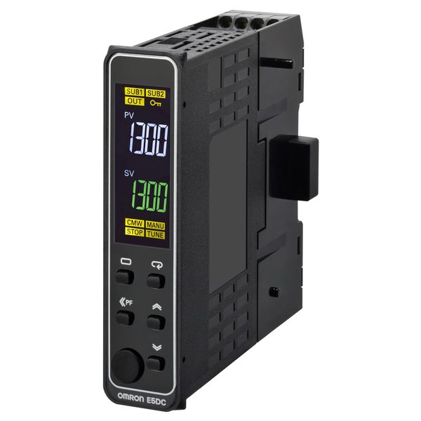 Temp. controller, PRO, DIN Rail 22.5 mm, Uni. I/P,1 x 12 VDC pulse OUT image 4