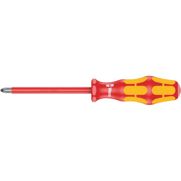 162 i PH SB VDE Insulated screwdriver for Phillips screws PH2x100mm 100012 Wera image 1