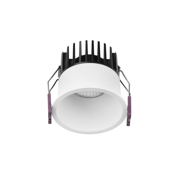 White Aluminium LED 12 Watt 720Lm 3000K Beam 38o IP65 D: 7.8 H: 7.5 cm image 1