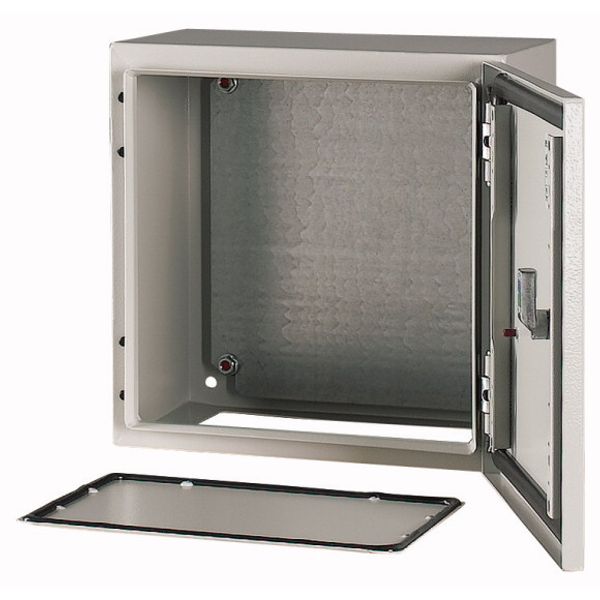 Wall enclosure with mounting plate, HxWxD=300x300x200mm image 2