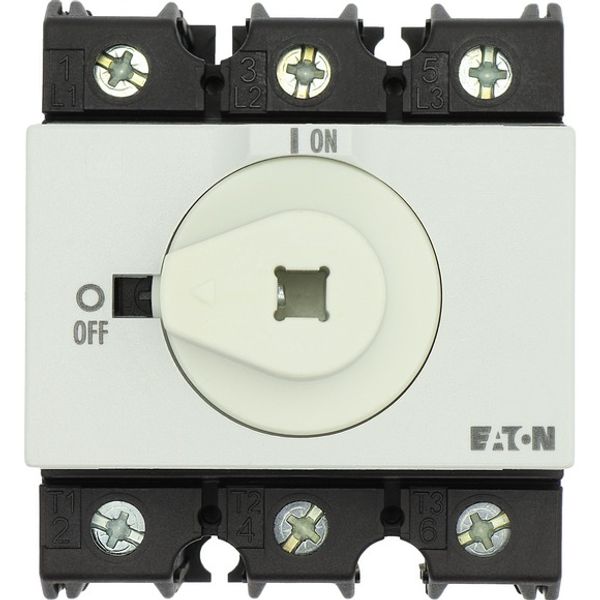 Main switch, P3, 63 A, rear mounting, 3 pole image 4