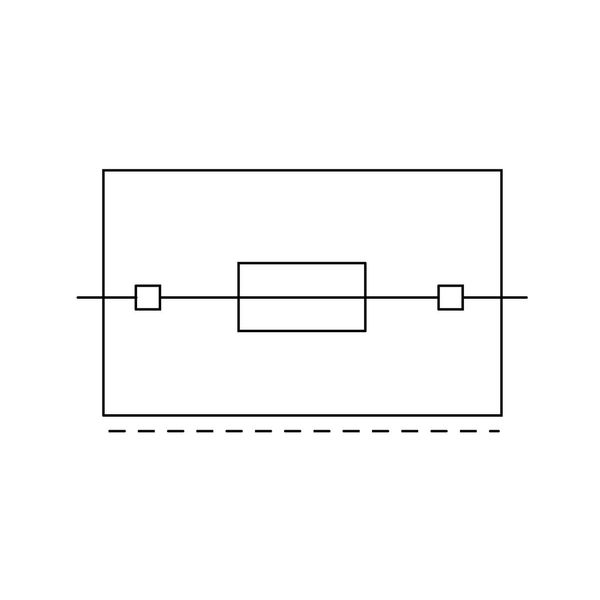 2-conductor fuse terminal block with pivoting fuse holder and end plat image 2