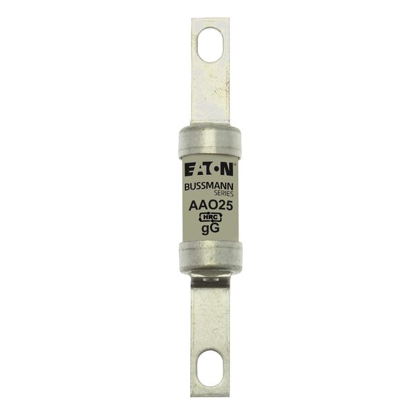 Fuse-link, LV, 25 A, AC 550 V, BS88/A2, 14 x 85 mm, gL/gG, BS image 6