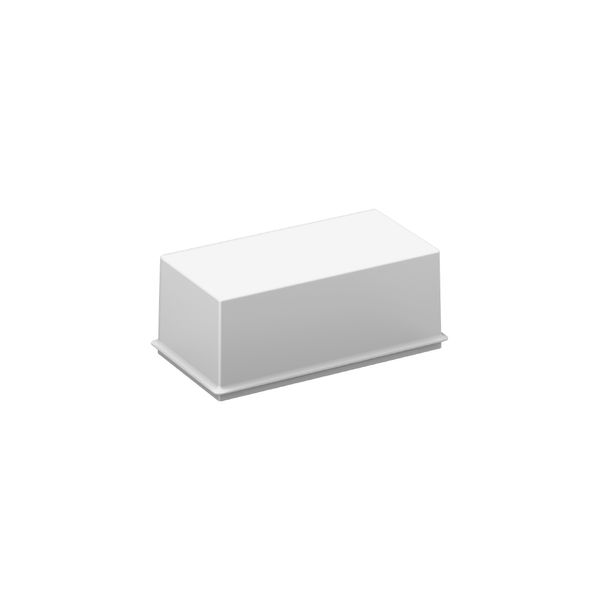 Replacement cover, plastic glass L 215 B 115 H 86 colour: white image 2