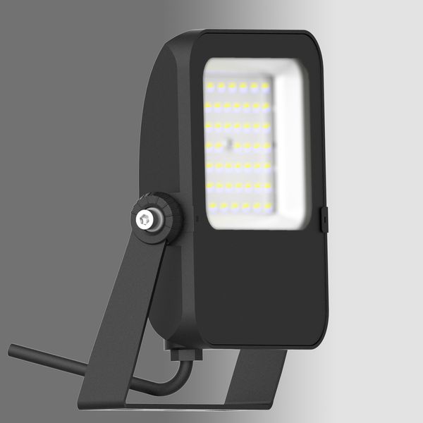 Capri LED Basic 50W 5500lm 4000K asymmetric IP65 black image 3