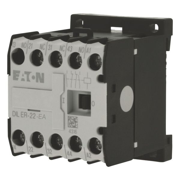 Contactor relay, 230 V 50 Hz, 240 V 60 Hz, N/O = Normally open: 2 N/O, N/C = Normally closed: 2 NC, Screw terminals, AC operation image 2