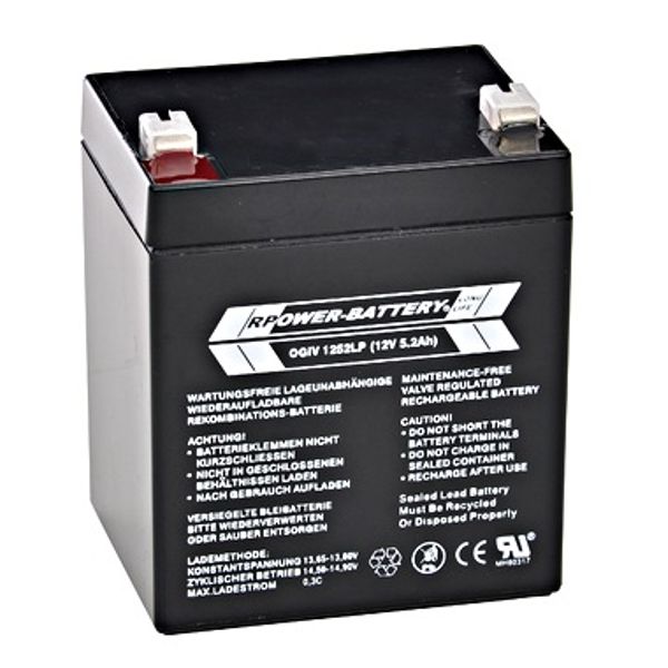 Battery set 216V 18 pcs. longlife OGIV 12V/5,2Ah (C20) image 1