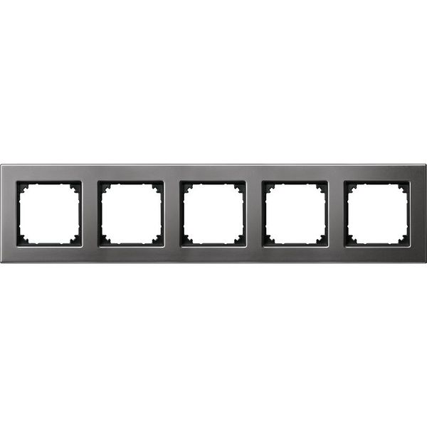 M-PLAN metal frame, 5-fold, rhodium gray image 1