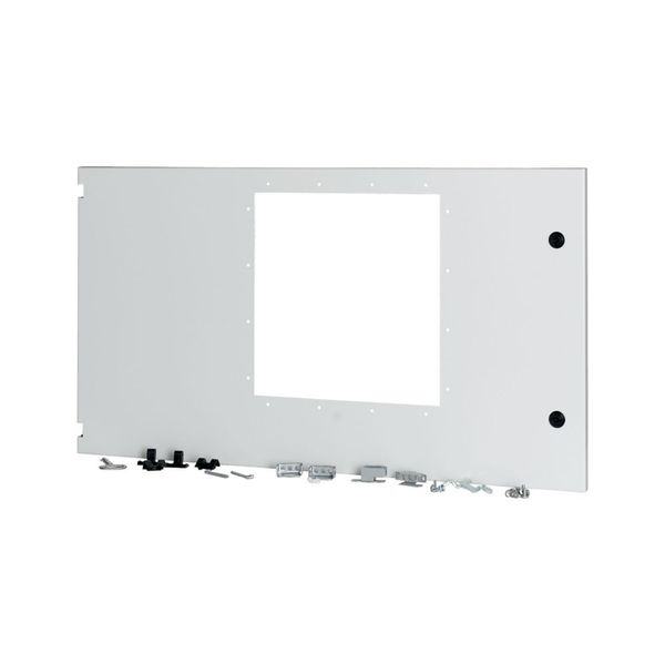 Front door for IZMX40, fixed, HxW=550x1000mm, IP55, grey image 3