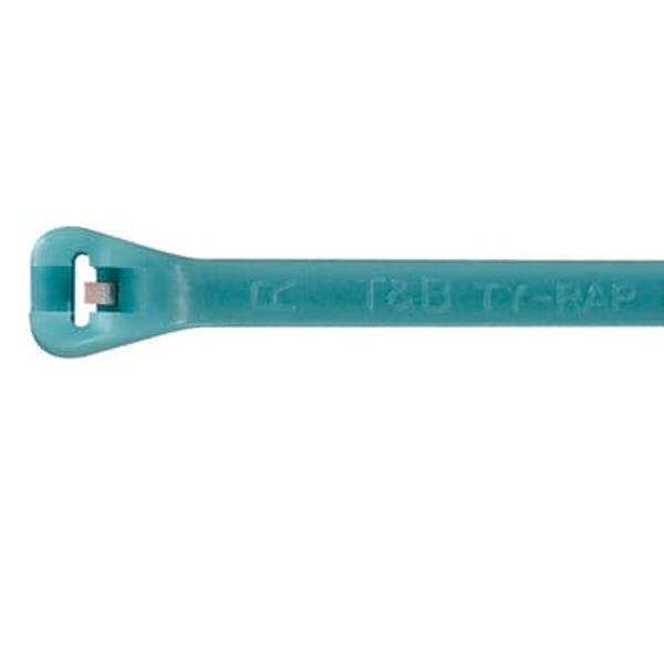 TYZ27M CABLE TIE 120LB 13IN AQUAMARIN ETFE image 5