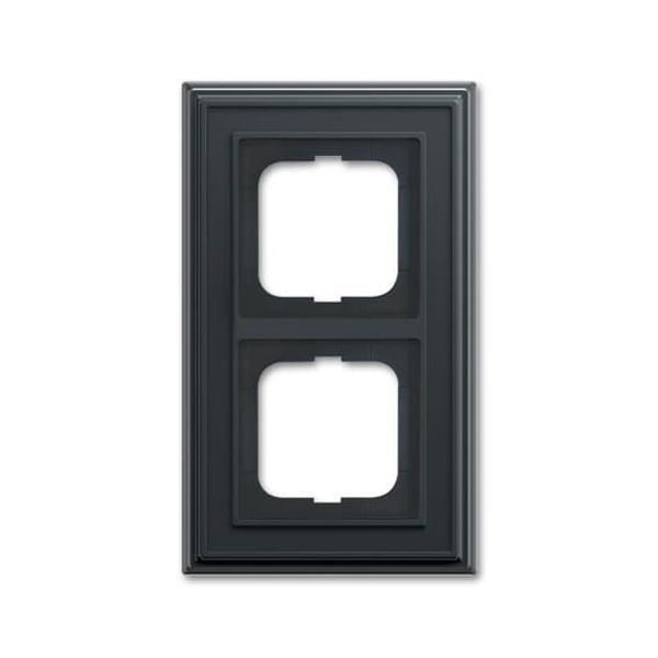 1722-831-500 Cover Frame Busch-dynasty® Anthracite image 1