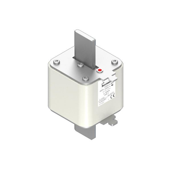 Fuse-link, high speed, 450 A, AC 1000 V, DIN 3, 90 x 75 x 150 mm, aR, DIN, IEC, single indicator image 15