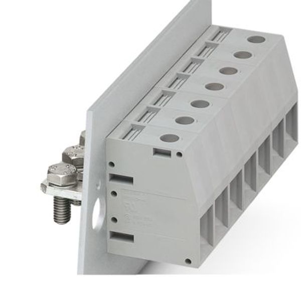 HDFK 50-VP/Z GNYE - Panel feed-through terminal block image 1