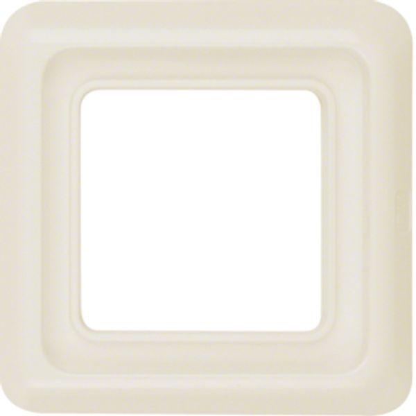 Frame 1gang, sealing, splash-proteced flush-mtd IP44, white glossy image 2