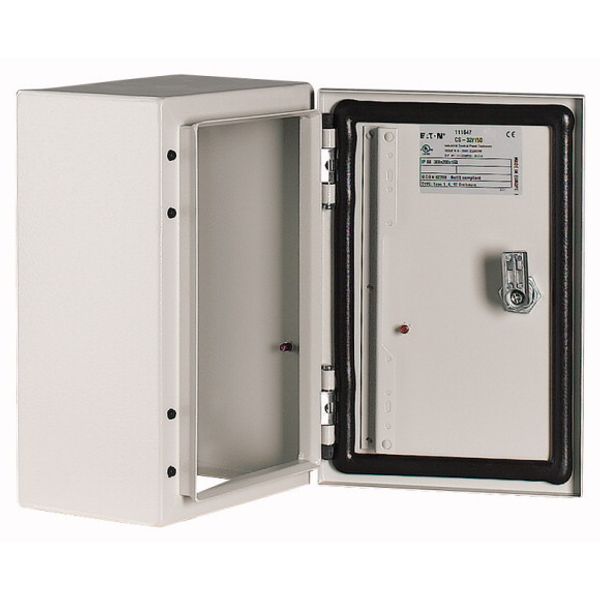 Wall enclosure with mounting plate, HxWxD=300x200x150mm image 4