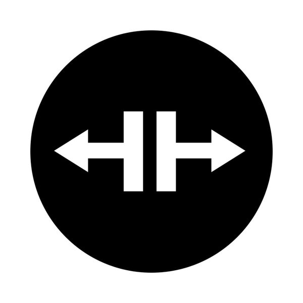 Button plate, flat black, symbol Unclamp image 2