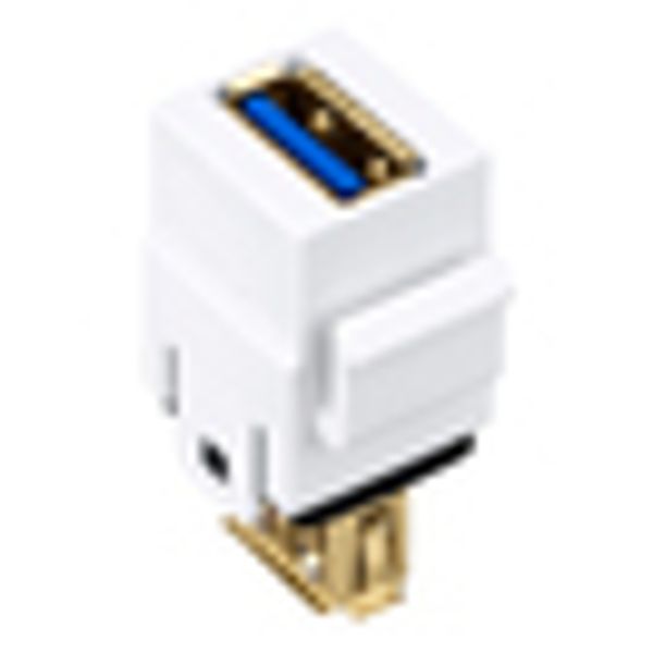 TOOLLESS LINE USB 3.0 A-A Coupler White image 6