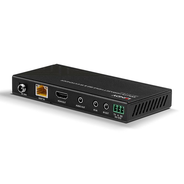 100m Cat.6 HDMI 4K60, IR & RS-232 HDBaseT Extender with PoC, Receiver For Use with 38206 Only. image 2