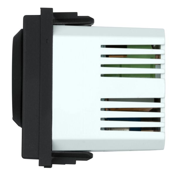Thermostat, 5-35øC, 6A, 2M, black image 1