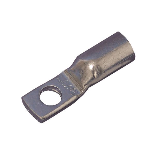 Standard tubular cable lug for CU-conductor, Euro series, narrow flang image 2