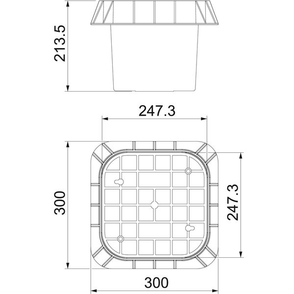 5700 PIP Inspection pit without cutt-off unit 300x300x214 image 2