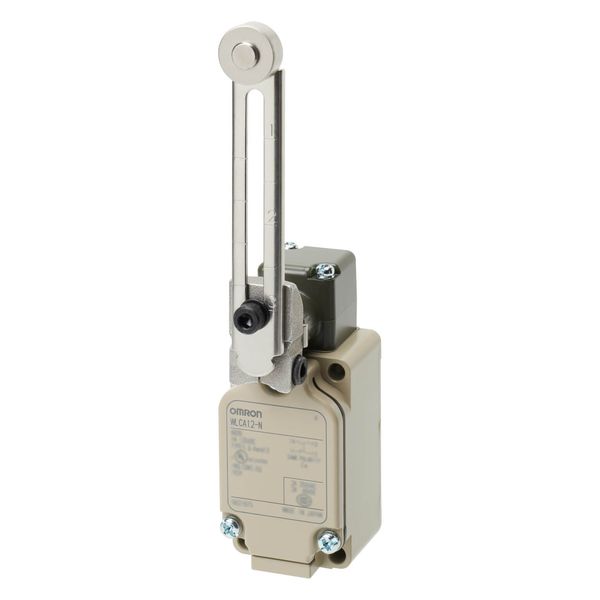 Limit switch, adjustable roller lever: R25 to 89 mm, pretravel 15±5°, image 2