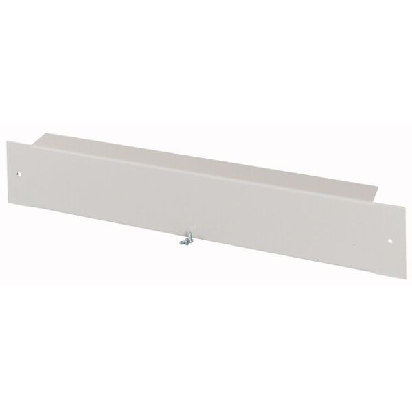 Plinth, front plate for HxW 100 x 650mm, grey image 1