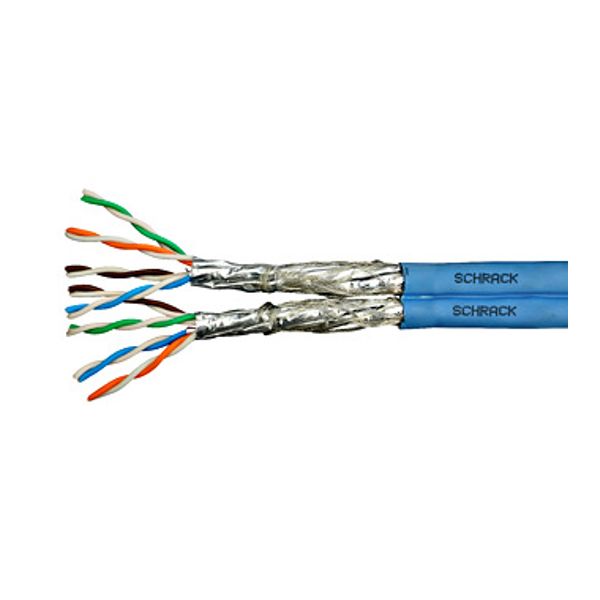 S/FTP Cable Cat.7a, 2x(4x2xAWG23/1), 1200MHz, LS0H-3, Dca image 1