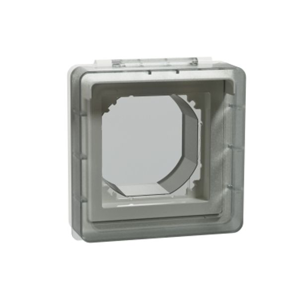 ***Exxact cover-frame wit id IP44 white image 1
