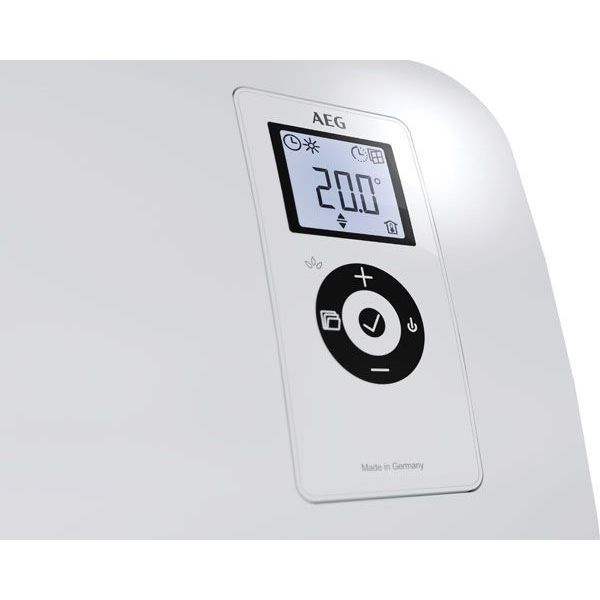 AEG Fan Heater VH Comfort 2 kW, LCD, ALU, white image 1