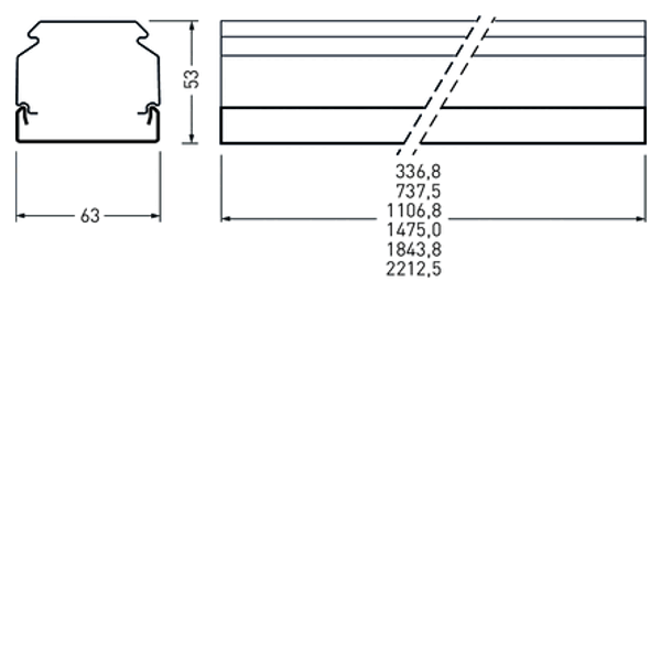 Mechanical accessories 765... E-Line Next Fix White 7259100 image 2