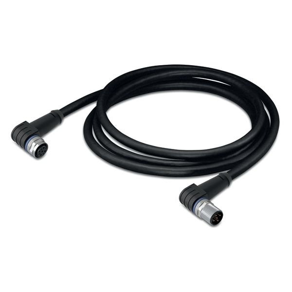 Sensor/Actuator cable M12A socket angled M12A plug angled image 5