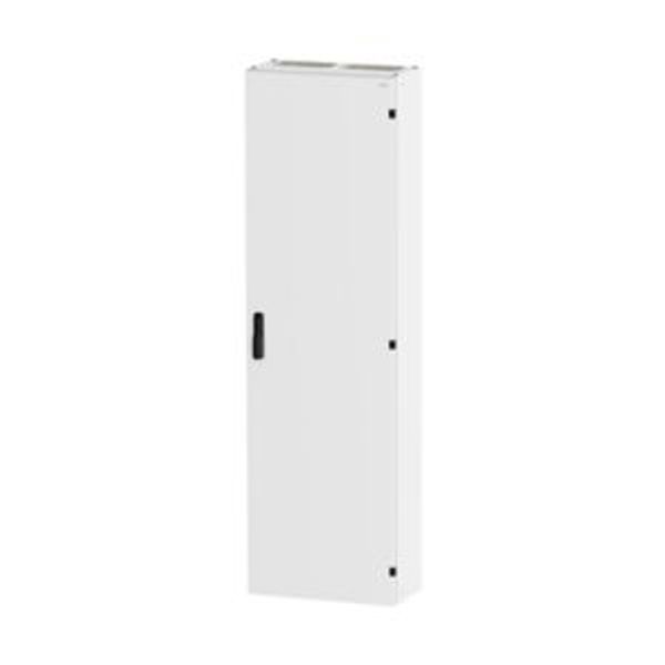 Floor-standing distribution board EMC2 empty, IP55, protection class II, HxWxD=1850x550x270mm, white (RAL 9016) image 1