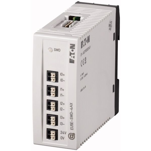 I/O module, SmartWire-DT, 24 V DC, 4AI configurable 0-10V/0-20mA image 1